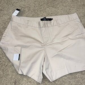NWT - Calvin Klein tan shorts